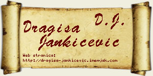 Dragiša Jankićević vizit kartica